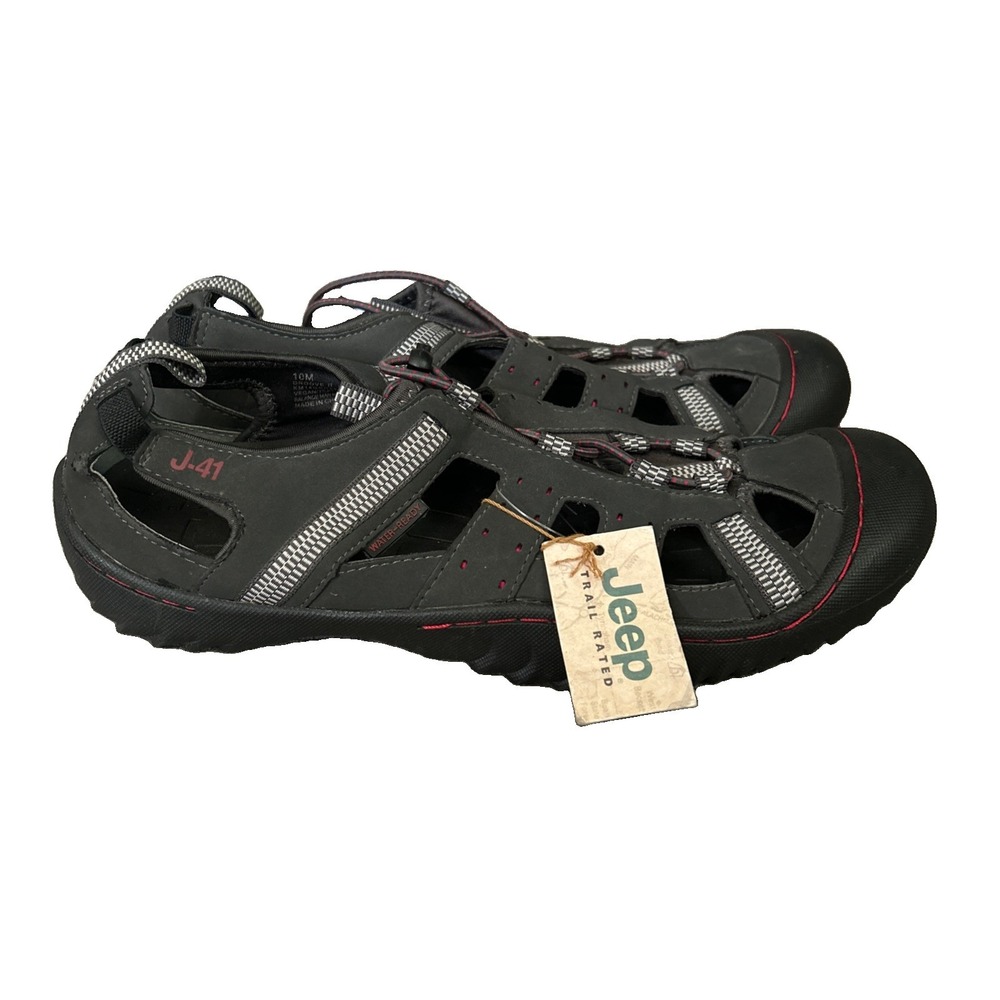 NWT JEEP J-41 Men's 10 GROOVE II Trail Rated Water-Ready Sports Shoes Sandals